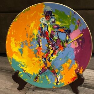 Leroy Neiman’s “Harlequin” Decorative Plate